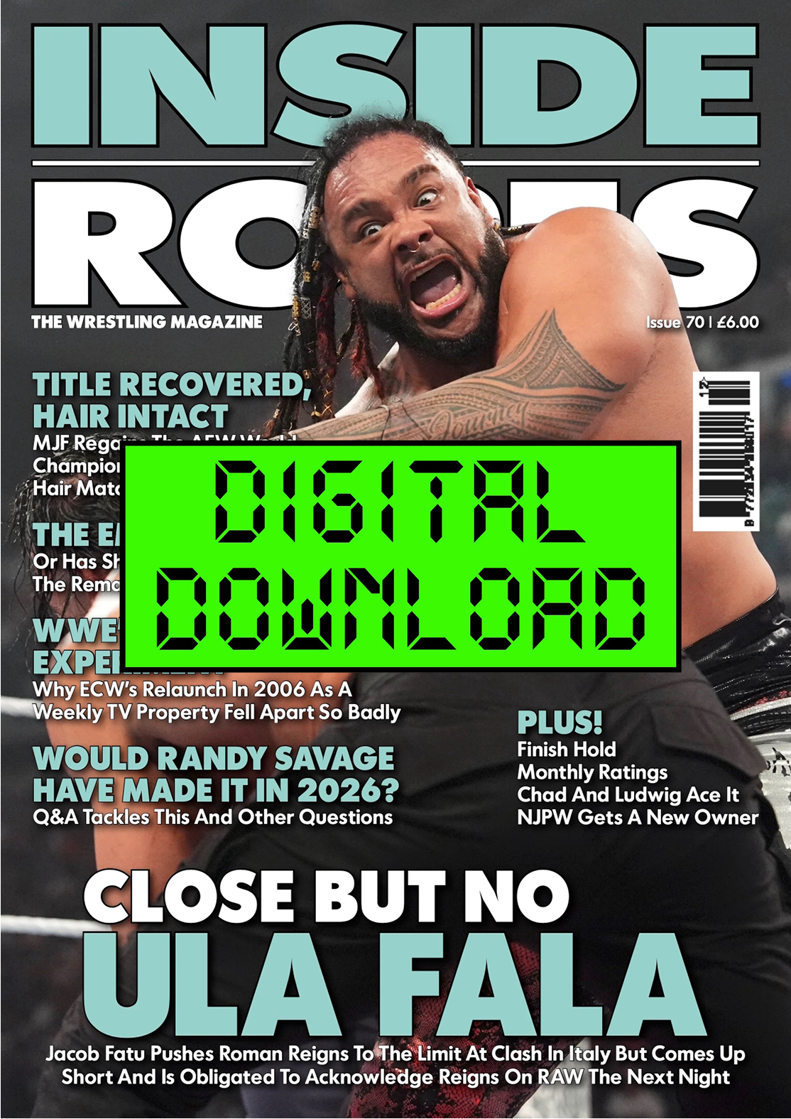 DIGITAL: Inside The Ropes Magazine (Issue 70)