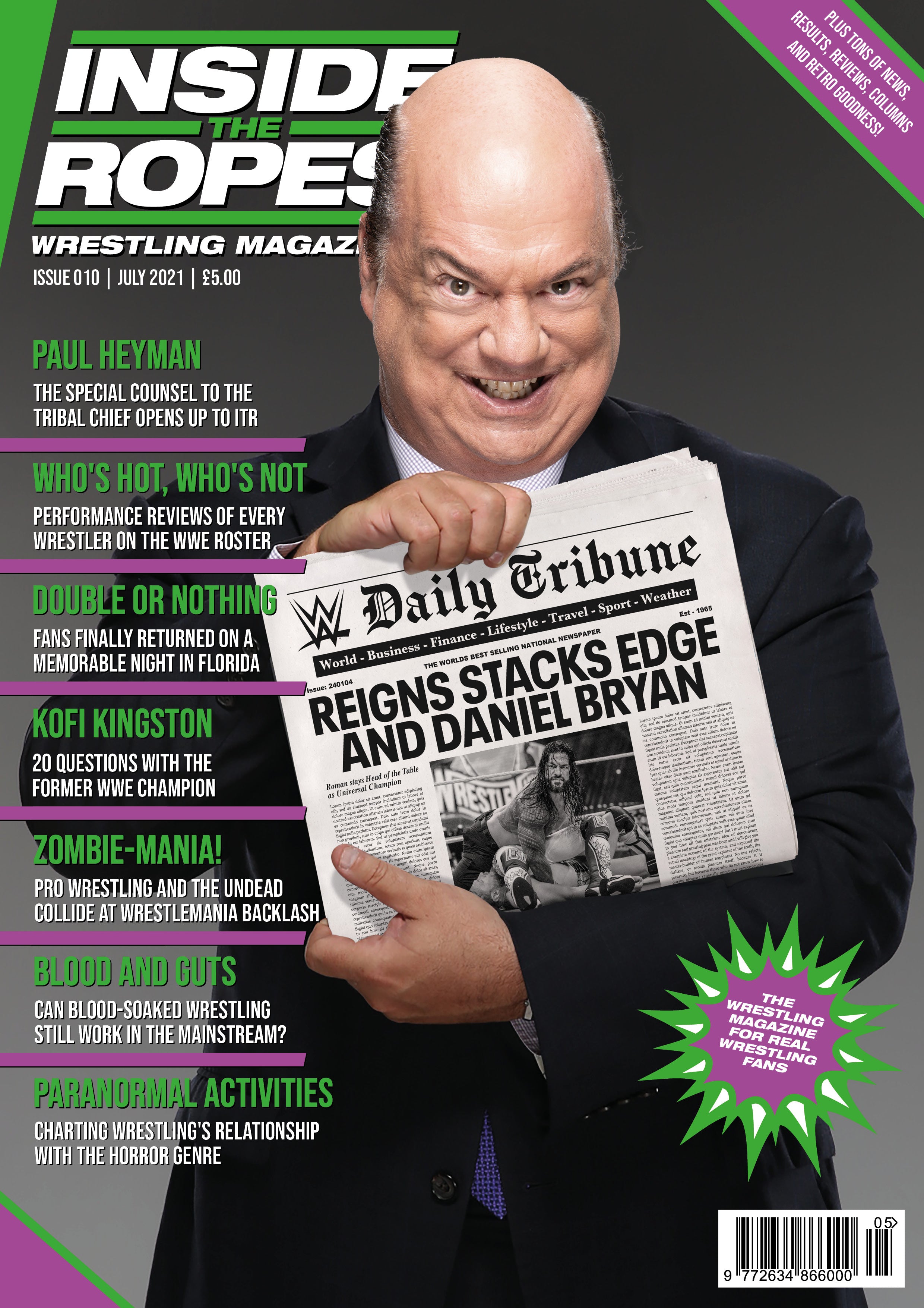 Inside The Ropes Issue 30 Inside The Ropes Magazine (Issue 10)