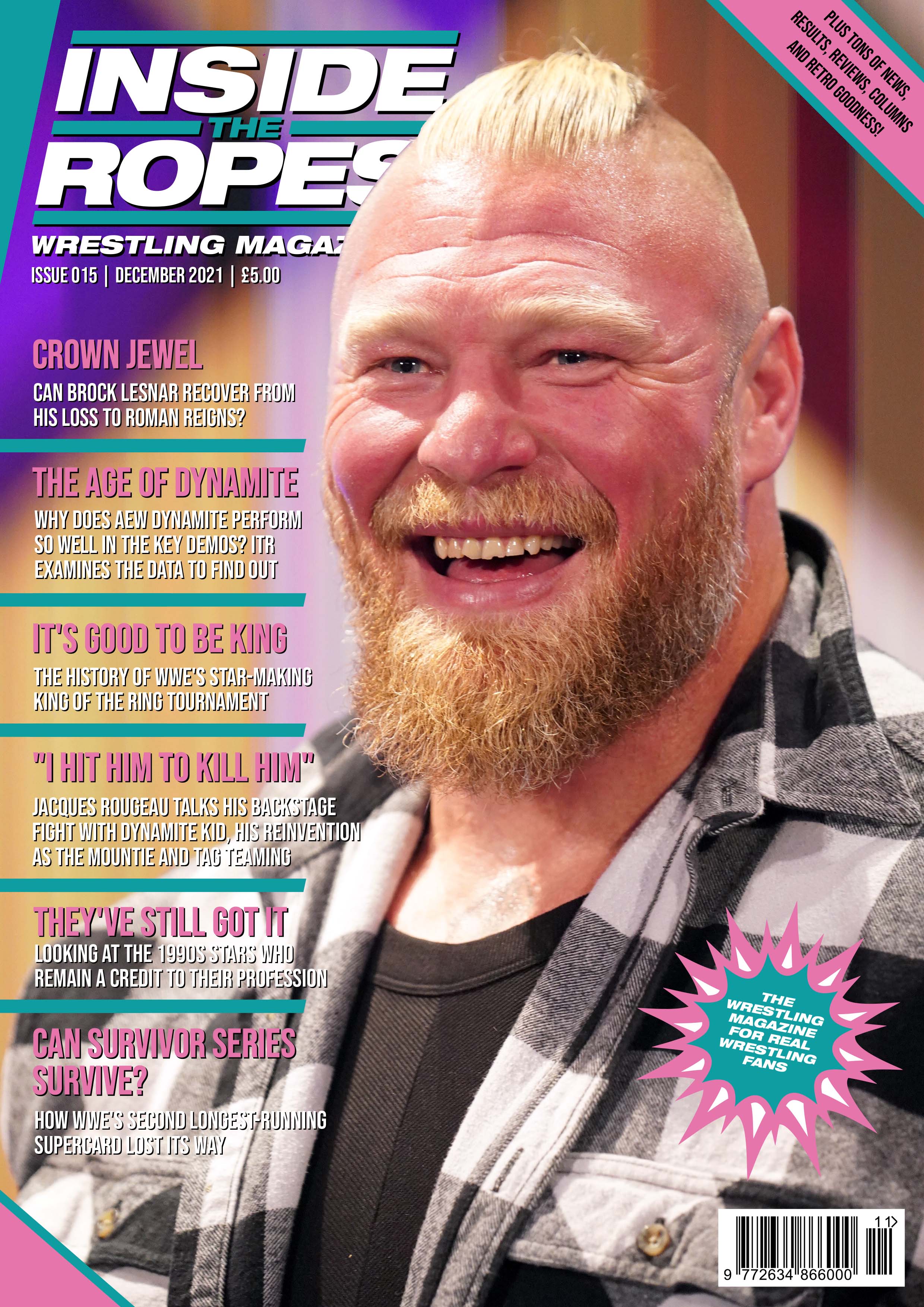 Inside The Ropes Issue 30 Inside The Ropes Magazine (Issue 15)