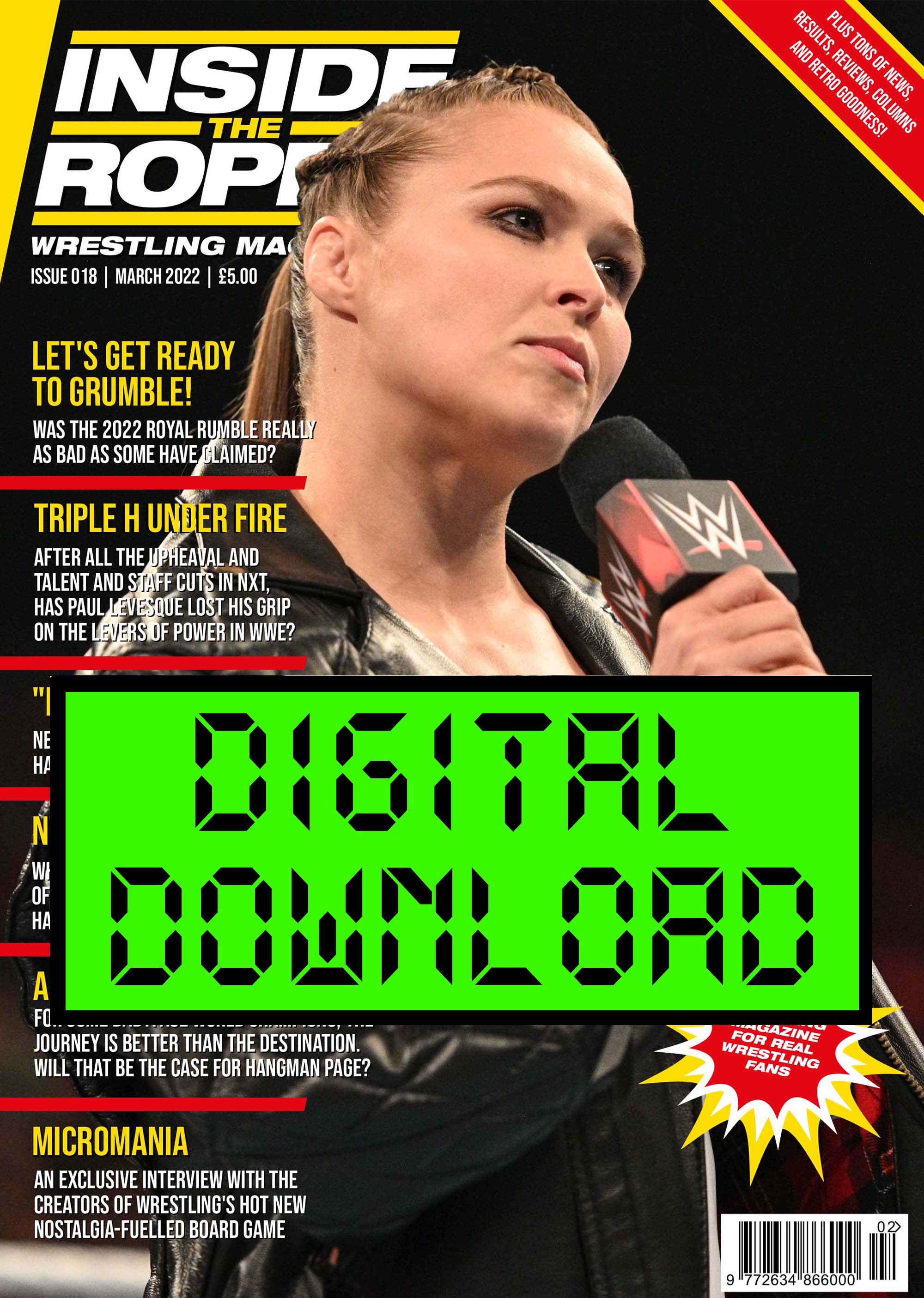 DIGITAL: Inside The Ropes Magazine (Issue 18)
